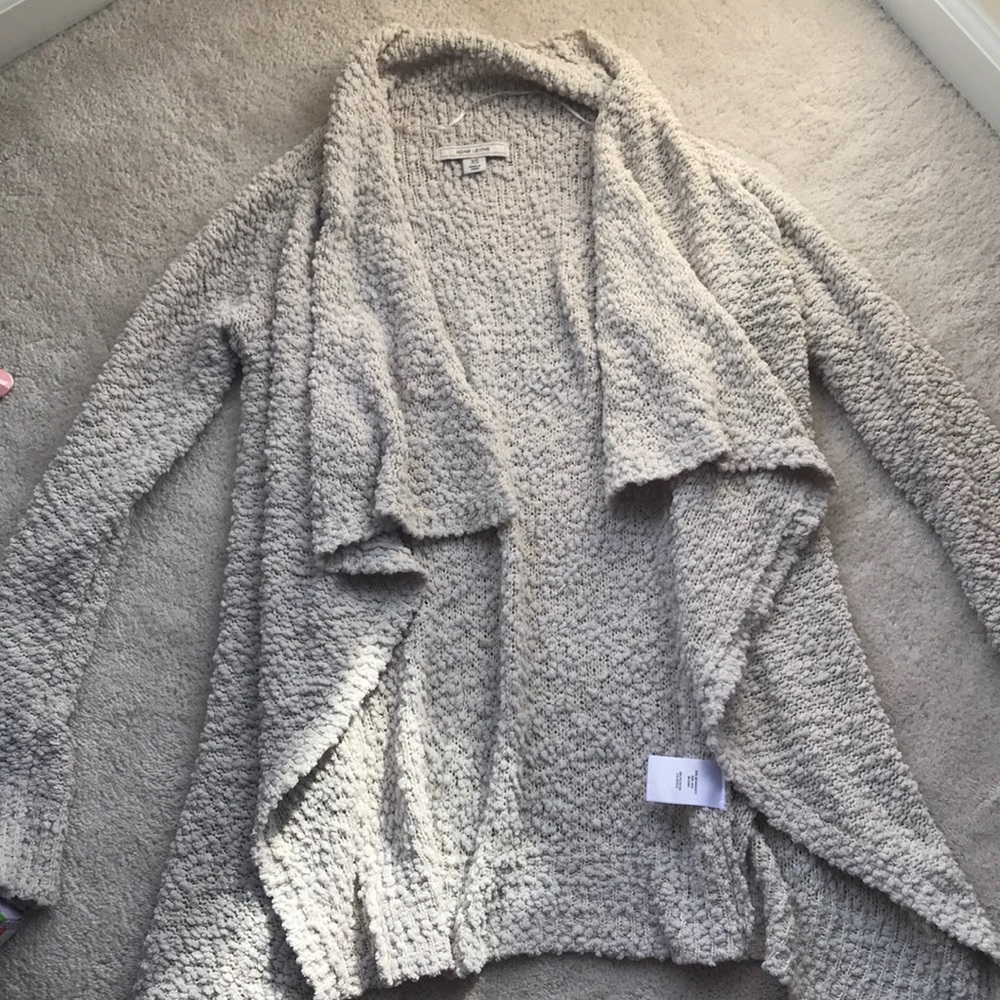 Popcorn Knit Cardigan
